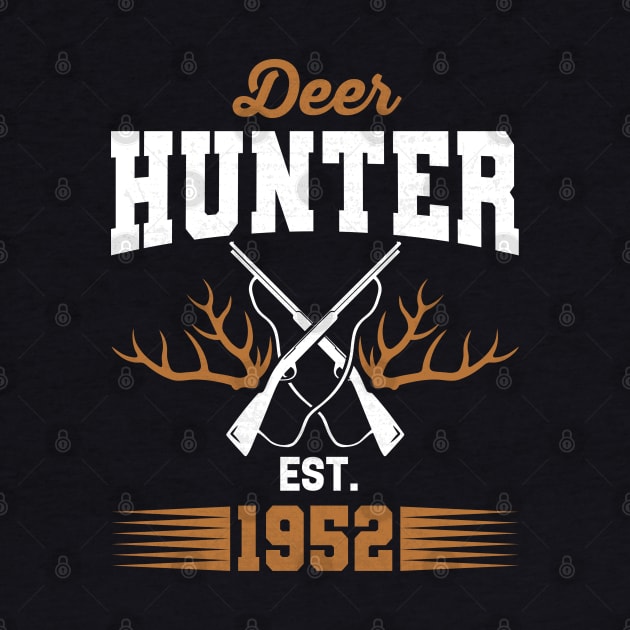 Gifts for 69 Year Old Deer Hunter 1952 Hunting 69th Birthday Gift Ideas by uglygiftideas